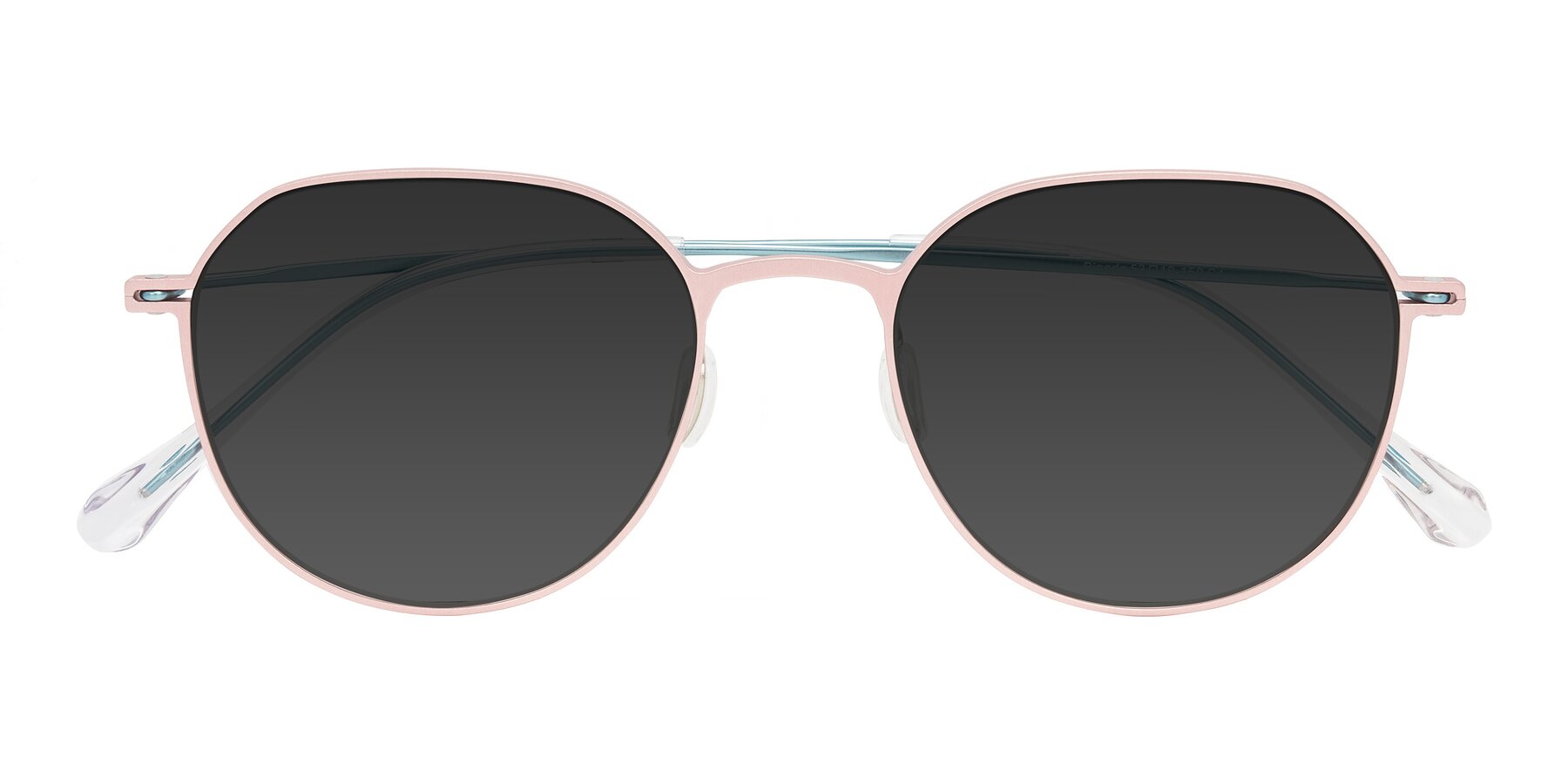 Folded Front of Pineda in Pink/Blue with Gray Tinted Lenses