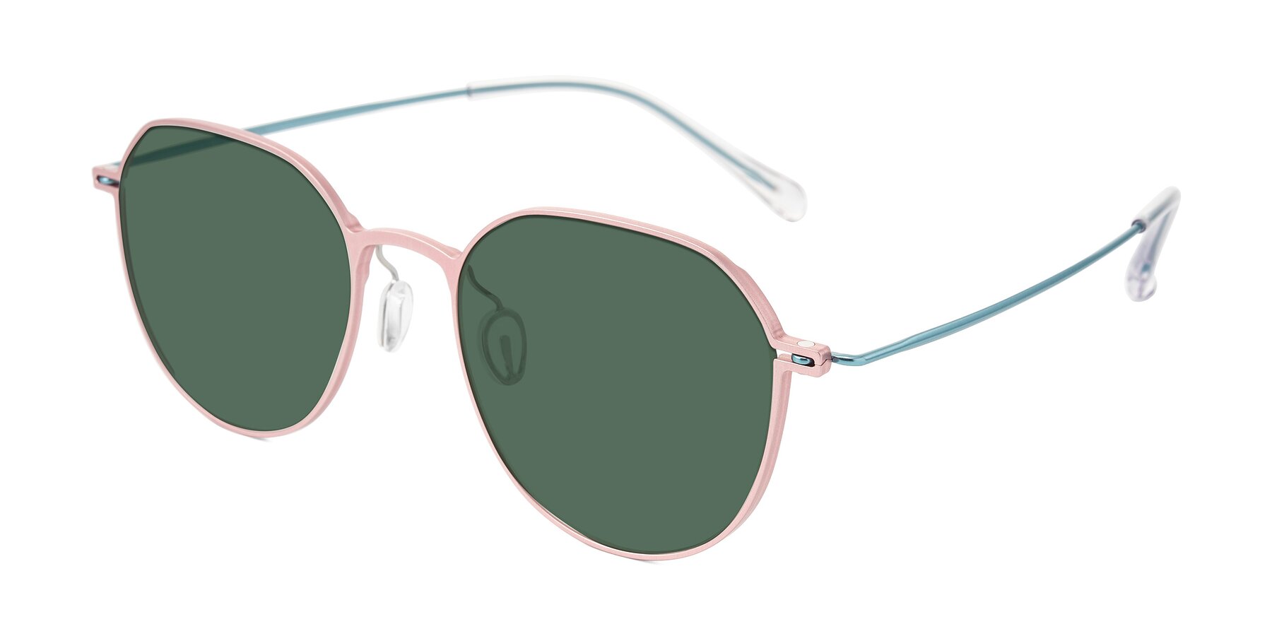 Angle of Pineda in Pink/Blue with Green Polarized Lenses