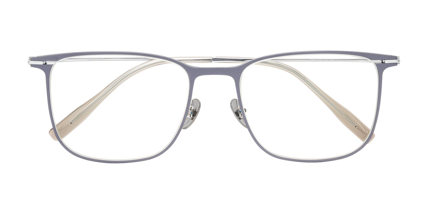 Moua - Gray/Silver Eyeglasses