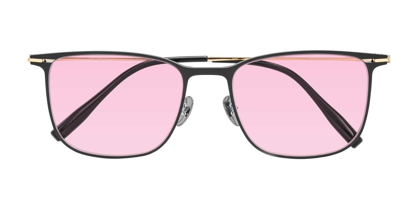 Moua - Black/Gold Tinted Sunglasses