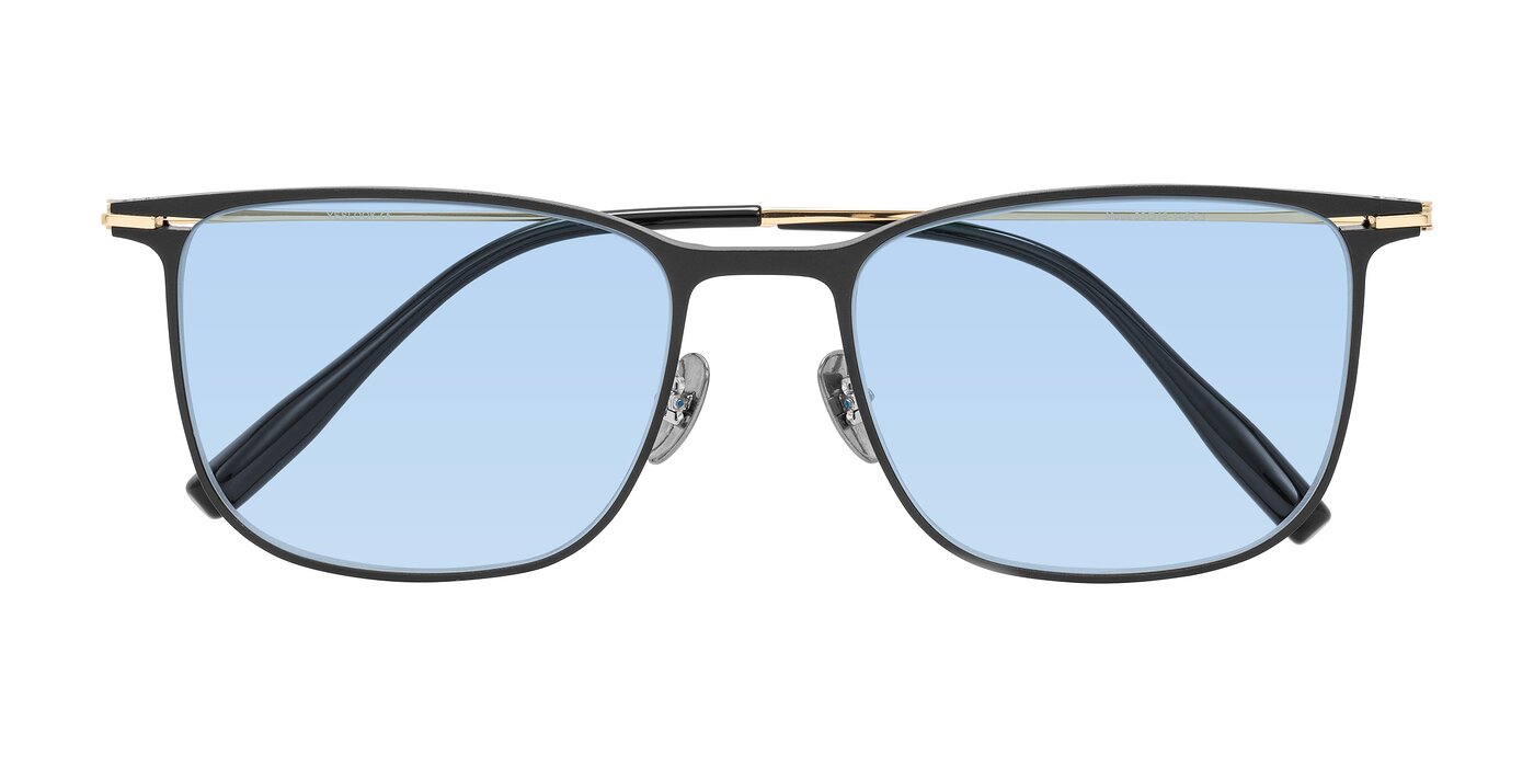 Moua - Black/Gold Tinted Sunglasses