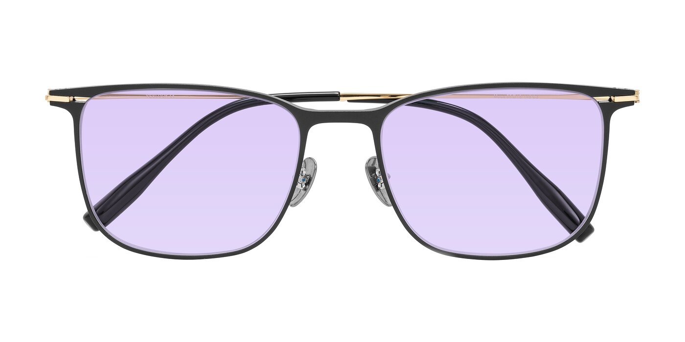 Moua - Black/Gold Tinted Sunglasses