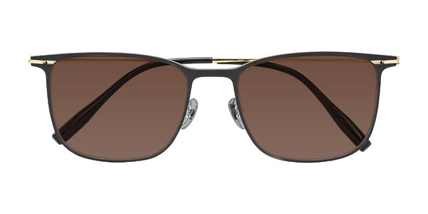 Front of Moua in Black/Gold