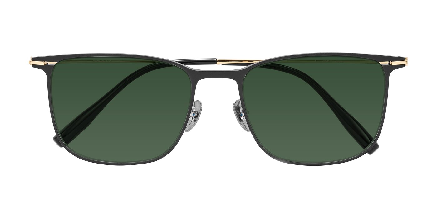 Moua - Black/Gold Tinted Sunglasses