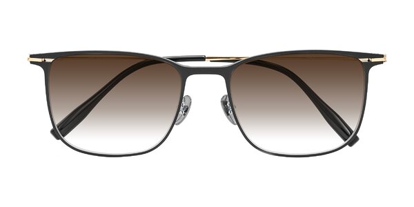 Front of Moua in Black/Gold