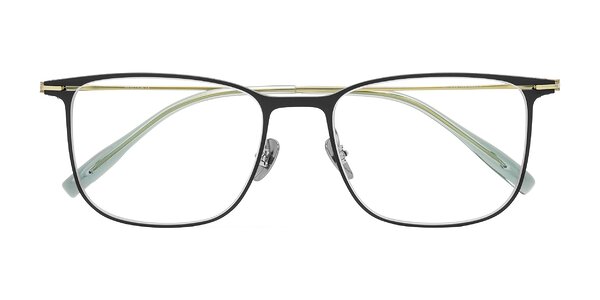 Front of Moua in Black/Green