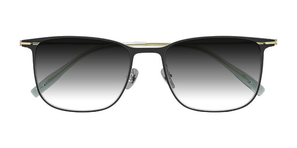 Front of Moua in Black/Green