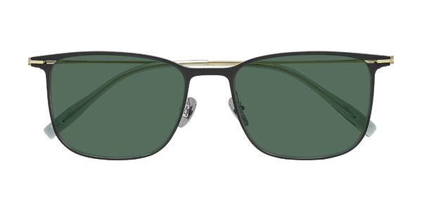 Front of Moua in Black/Green