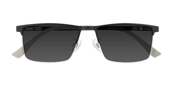 Front of Leeth in Dark Gray/Silver