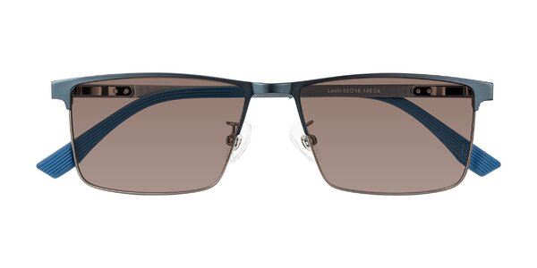 Front of Leeth in Blue/Gunmetal