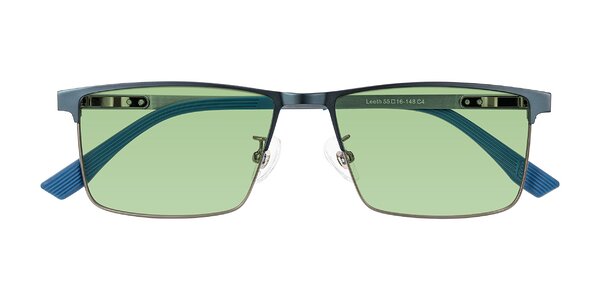 Front of Leeth in Blue/Gunmetal