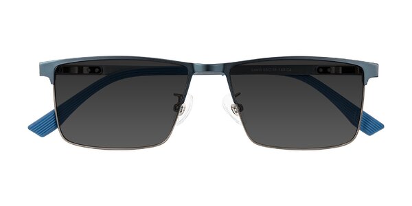 Front of Leeth in Blue/Gunmetal
