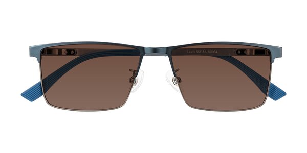 Front of Leeth in Blue/Gunmetal