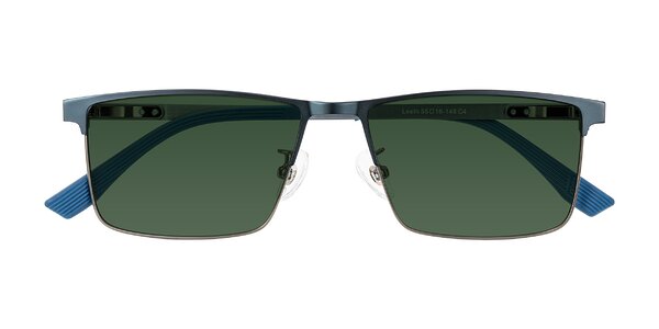 Front of Leeth in Blue/Gunmetal