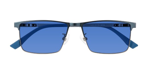 Front of Leeth in Blue/Gunmetal