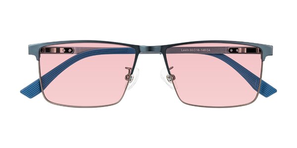 Front of Leeth in Blue/Gunmetal