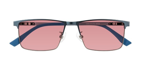 Front of Leeth in Blue/Gunmetal