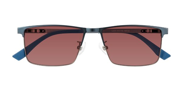 Front of Leeth in Blue/Gunmetal