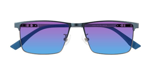 Front of Leeth in Blue/Gunmetal