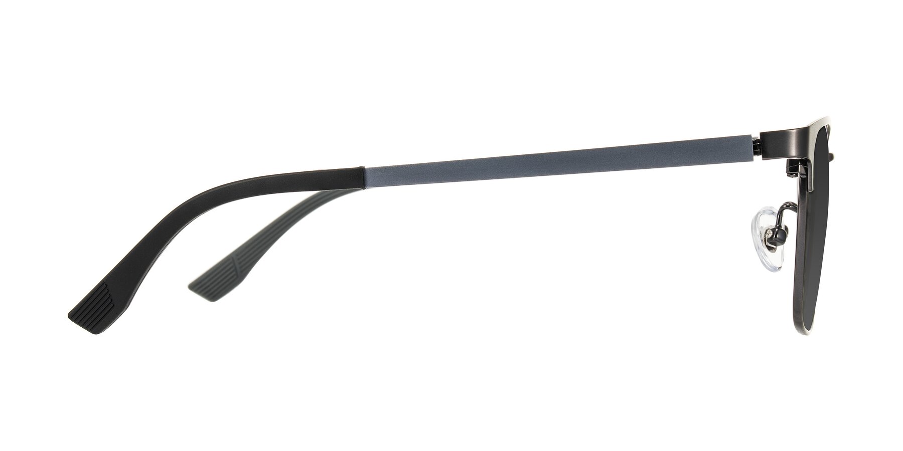 Side of Rosita in Gunmetal with Gray Tinted Lenses