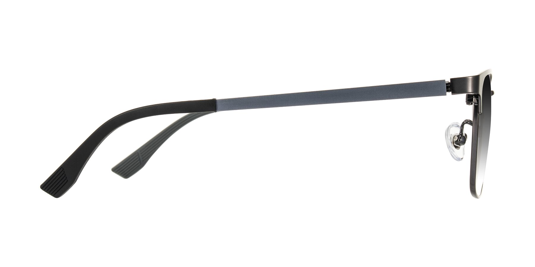 Side of Rosita in Gunmetal with Gray Gradient Lenses