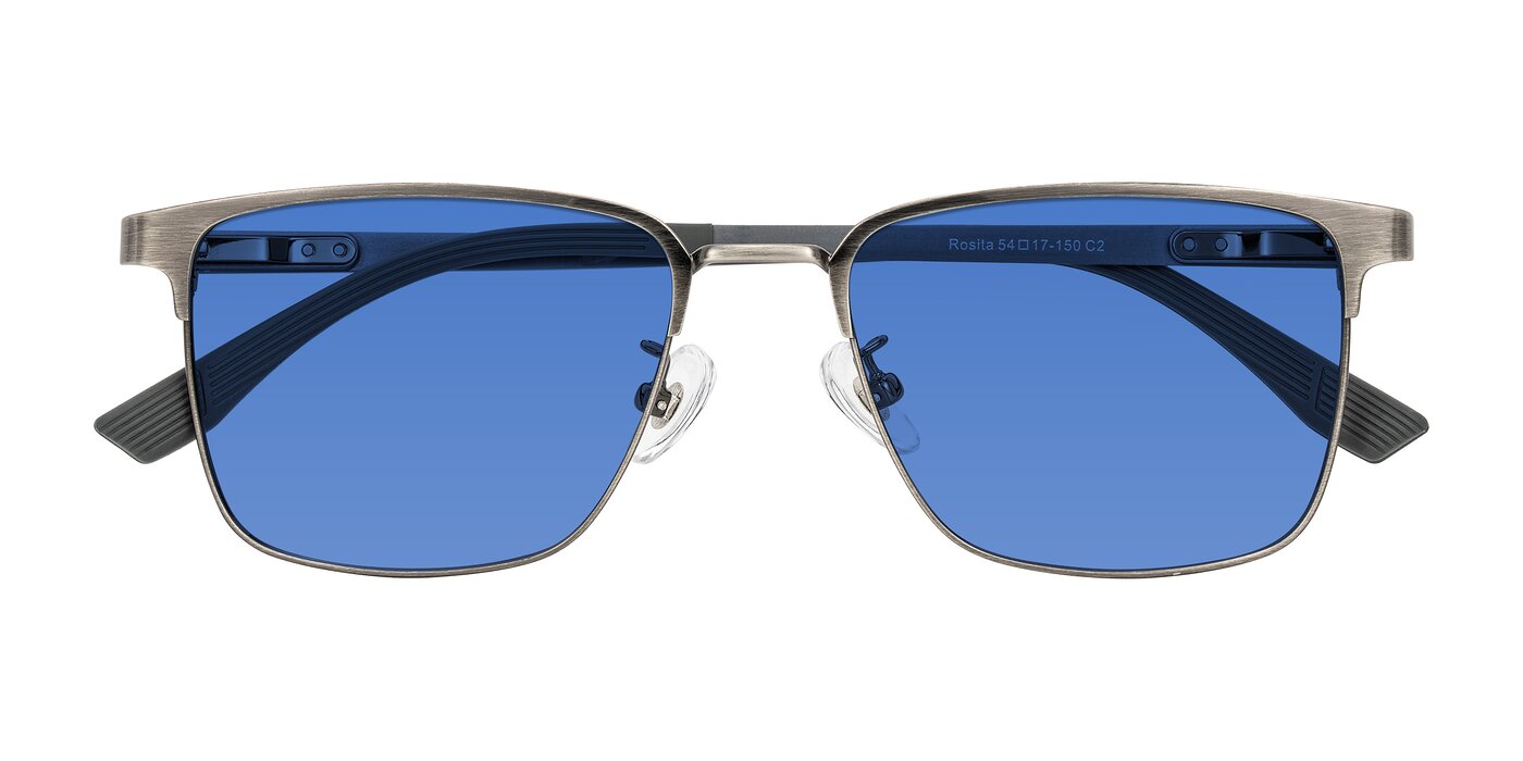 Rosita - Brushed Silver Tinted Sunglasses