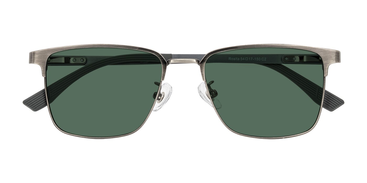 Rosita - Brushed Silver Polarized Sunglasses