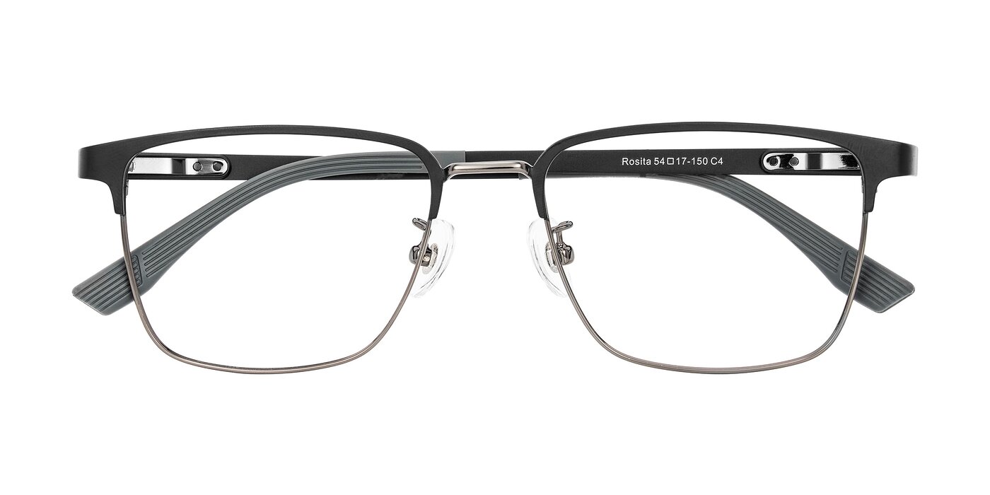 Rosita - Black/Gunmetal Eyeglasses