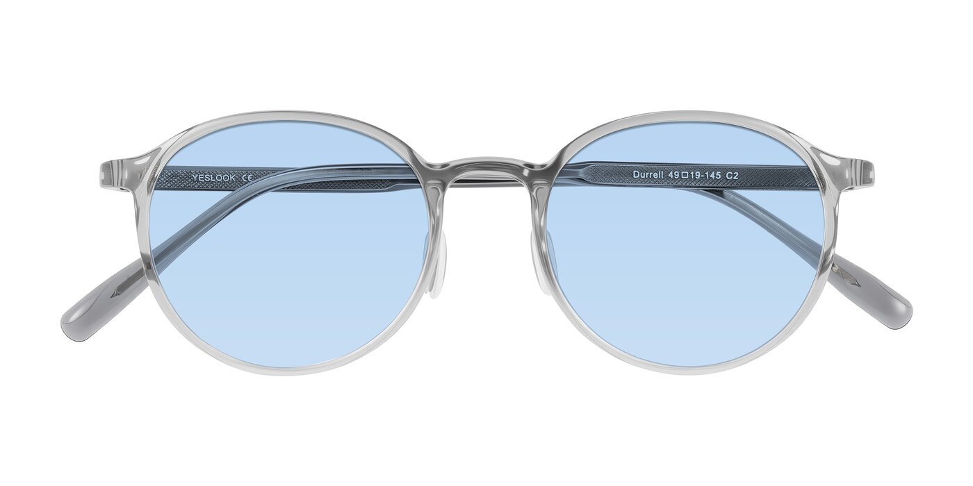 Durrell - Translucent Smoky Blue Tinted Sunglasses