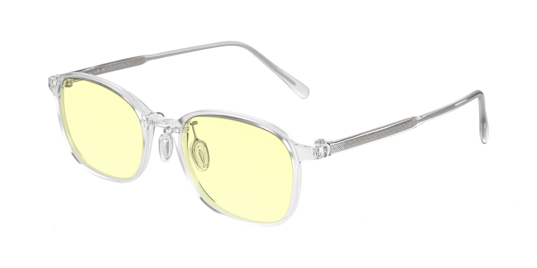Angle of Sogge in Clear with Light Yellow Tinted Lenses