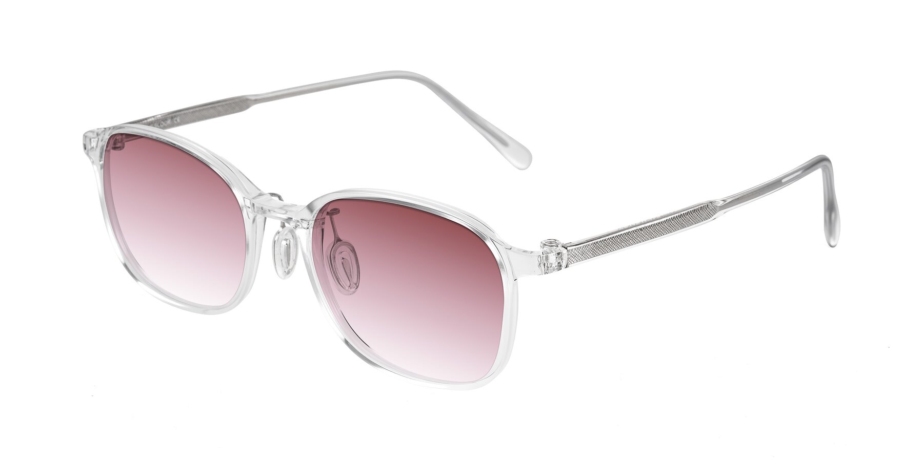 Angle of Sogge in Clear with Garnet Gradient Lenses