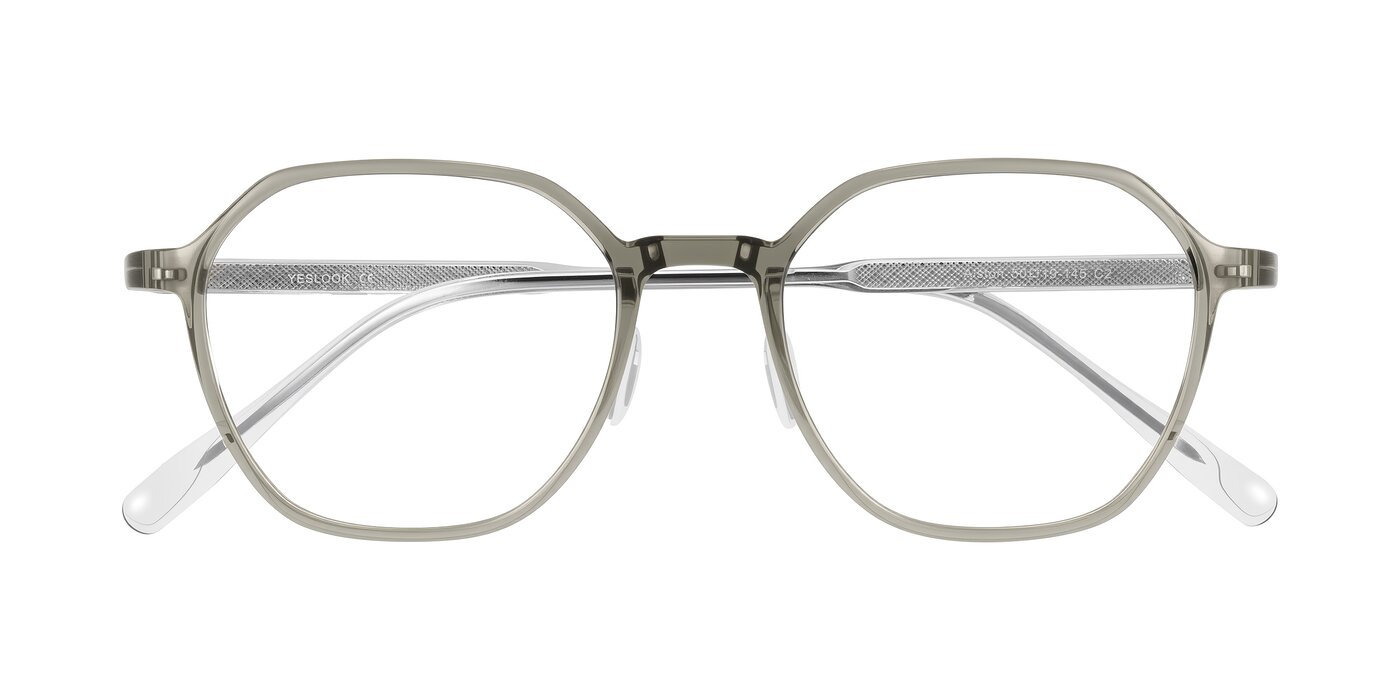 Alston - Light Green Eyeglasses