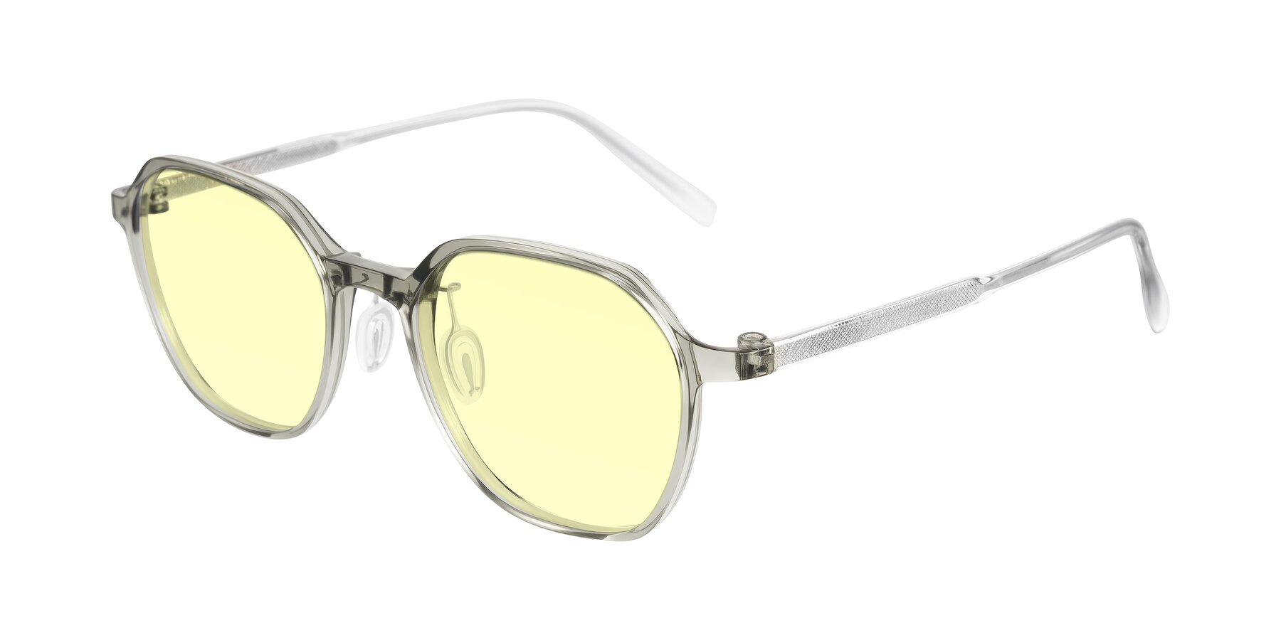 Angle of Alston in Light Green with Light Yellow Tinted Lenses