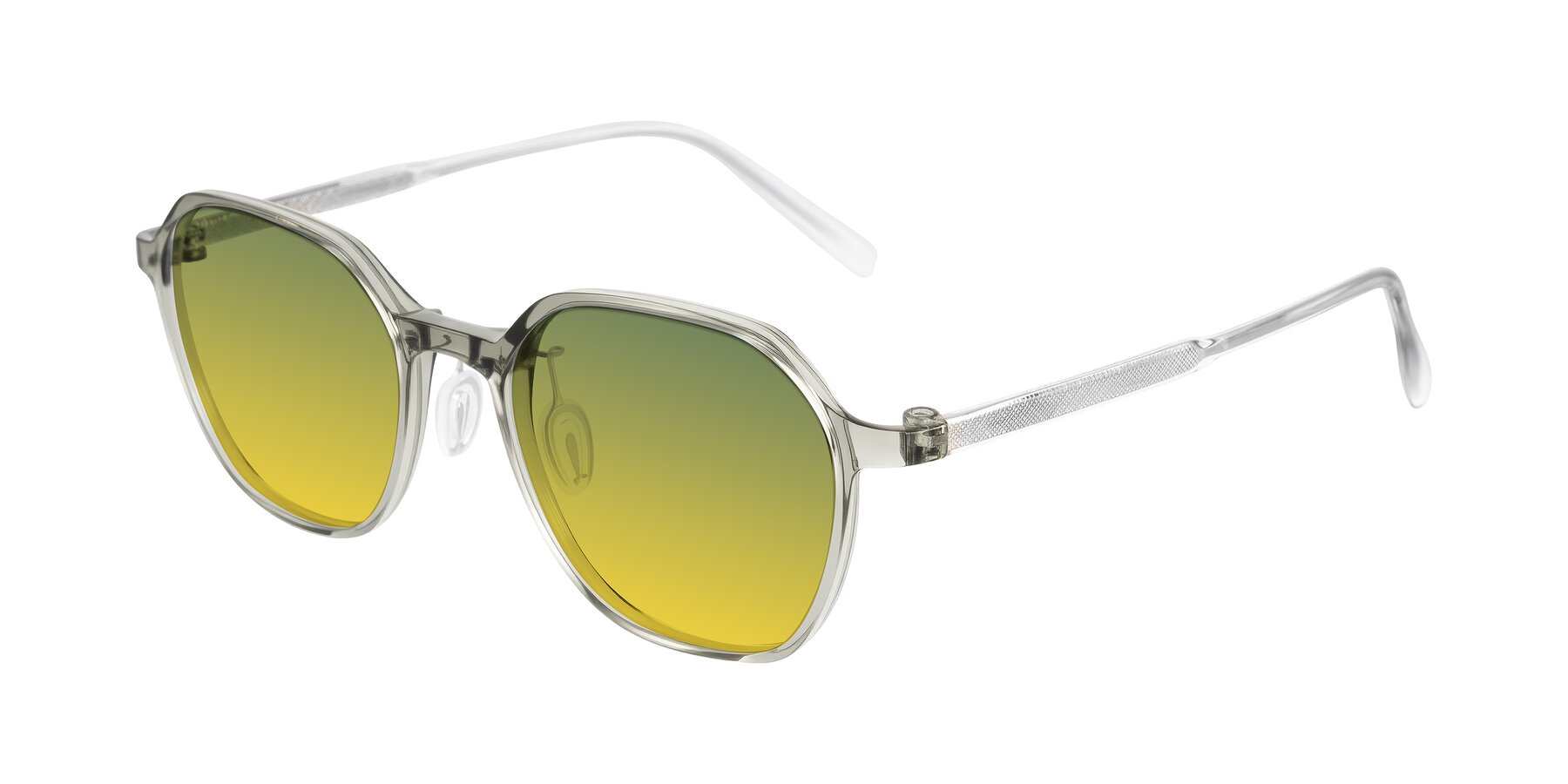 Angle of Alston in Light Green with Green / Yellow Gradient Lenses
