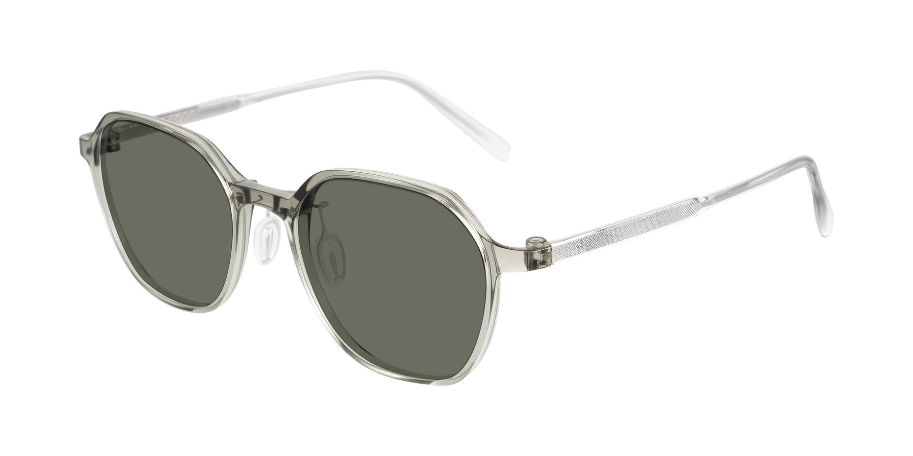 Angle of Alston in Light Green with Gray Polarized Lenses