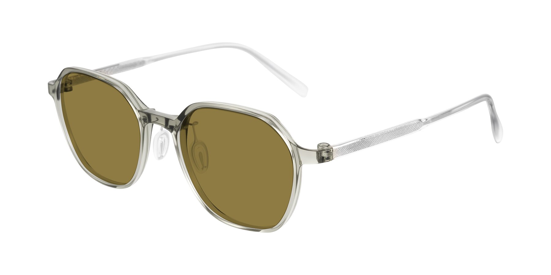 Angle of Alston in Light Green with Brown Polarized Lenses