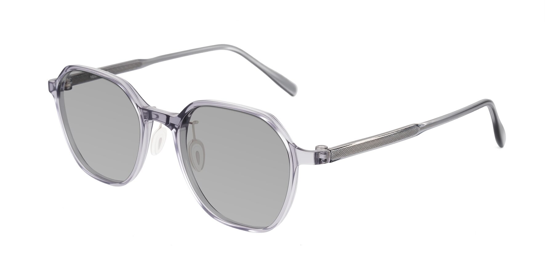 Angle of Alston in Light Purple with Light Gray Tinted Lenses
