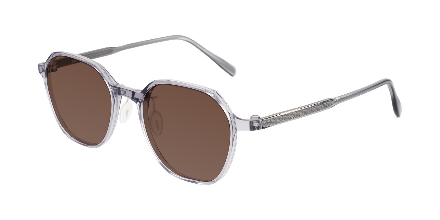 Angle of Alston in Light Purple with Brown Tinted Lenses
