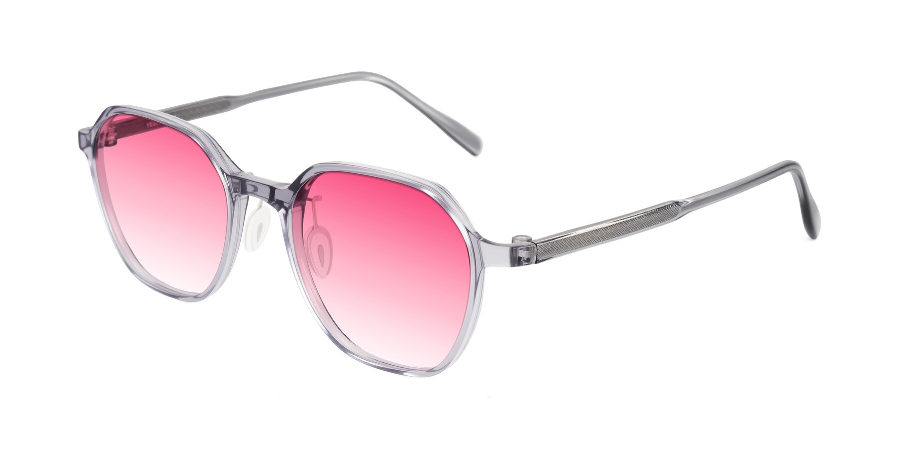 Angle of Alston in Light Purple with Pink Gradient Lenses