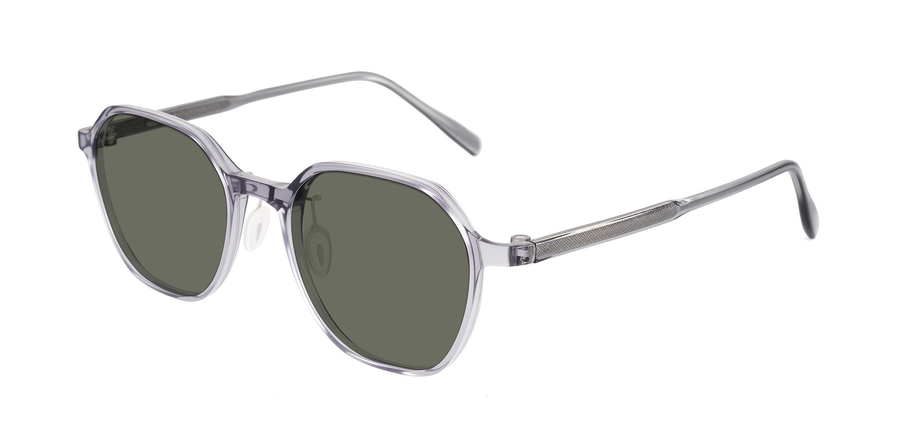 Angle of Alston in Light Purple with Gray Polarized Lenses