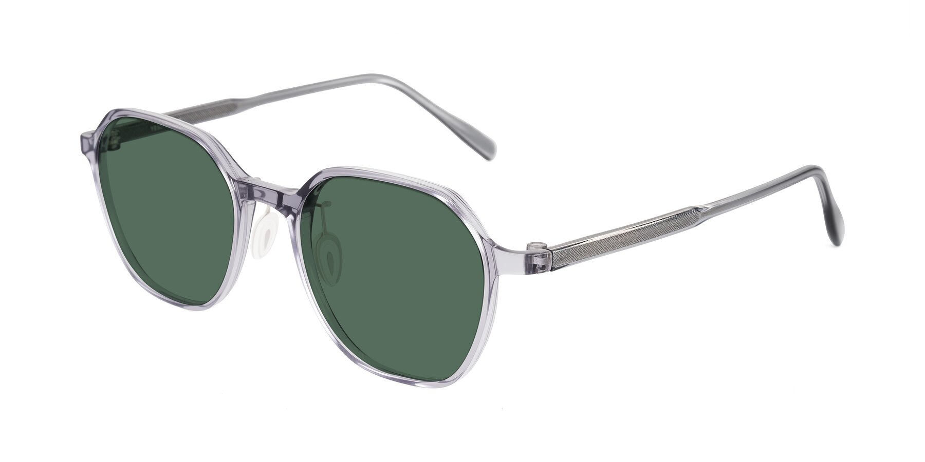 Angle of Alston in Light Purple with Green Polarized Lenses