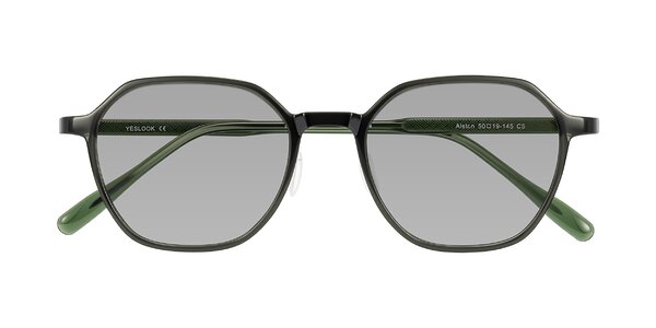 Front of Alston in Dark Green