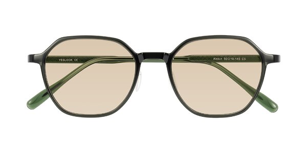 Front of Alston in Dark Green