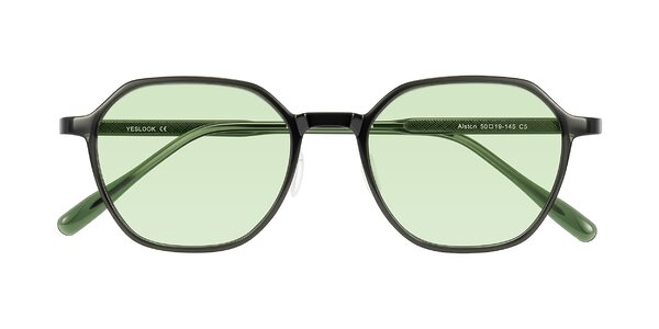 Front of Alston in Dark Green
