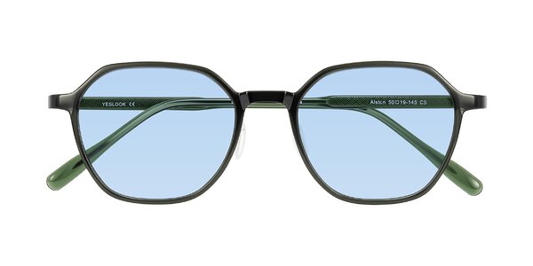 Front of Alston in Dark Green