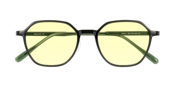 Front of Alston in Dark Green