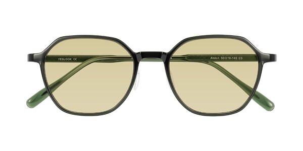 Front of Alston in Dark Green
