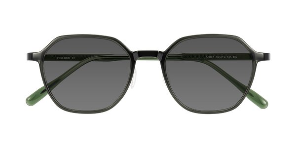 Front of Alston in Dark Green