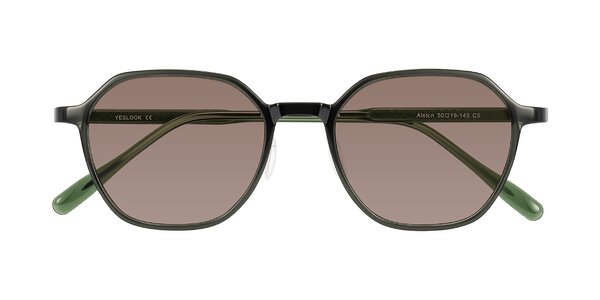 Front of Alston in Dark Green