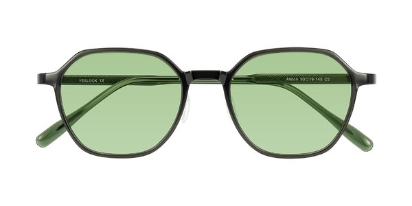Front of Alston in Dark Green